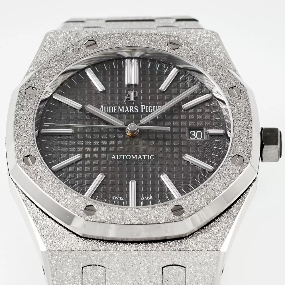 APS공장 오데마피게 로얄오크 프로스트 그레이 다이얼 SS 브레이슬릿 41mm V3 15410