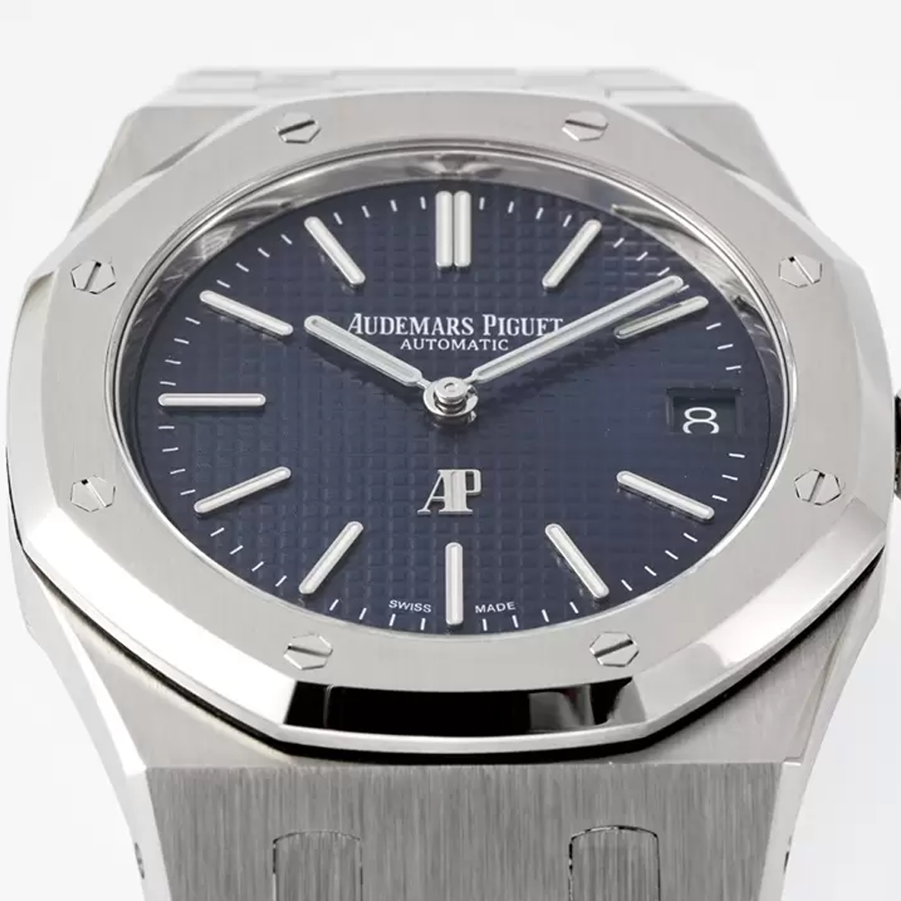 ZF공장 오데마피게 로얄오크 점보 엑스트라씬 블루 다이얼 SS 브레이슬릿 39mm (50주년 기념) 16202