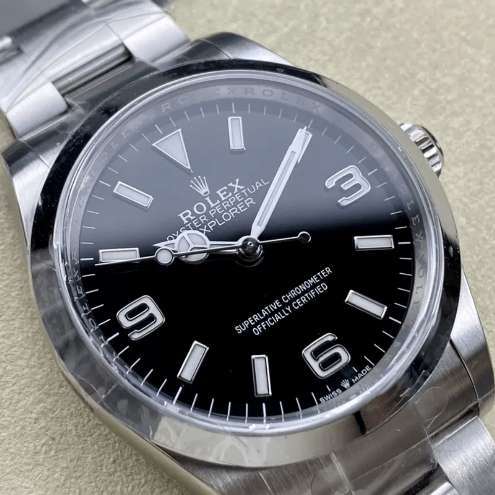 롤렉스 익스플로러 검판 다이얼 SS 브레이슬릿 36mm 124270
