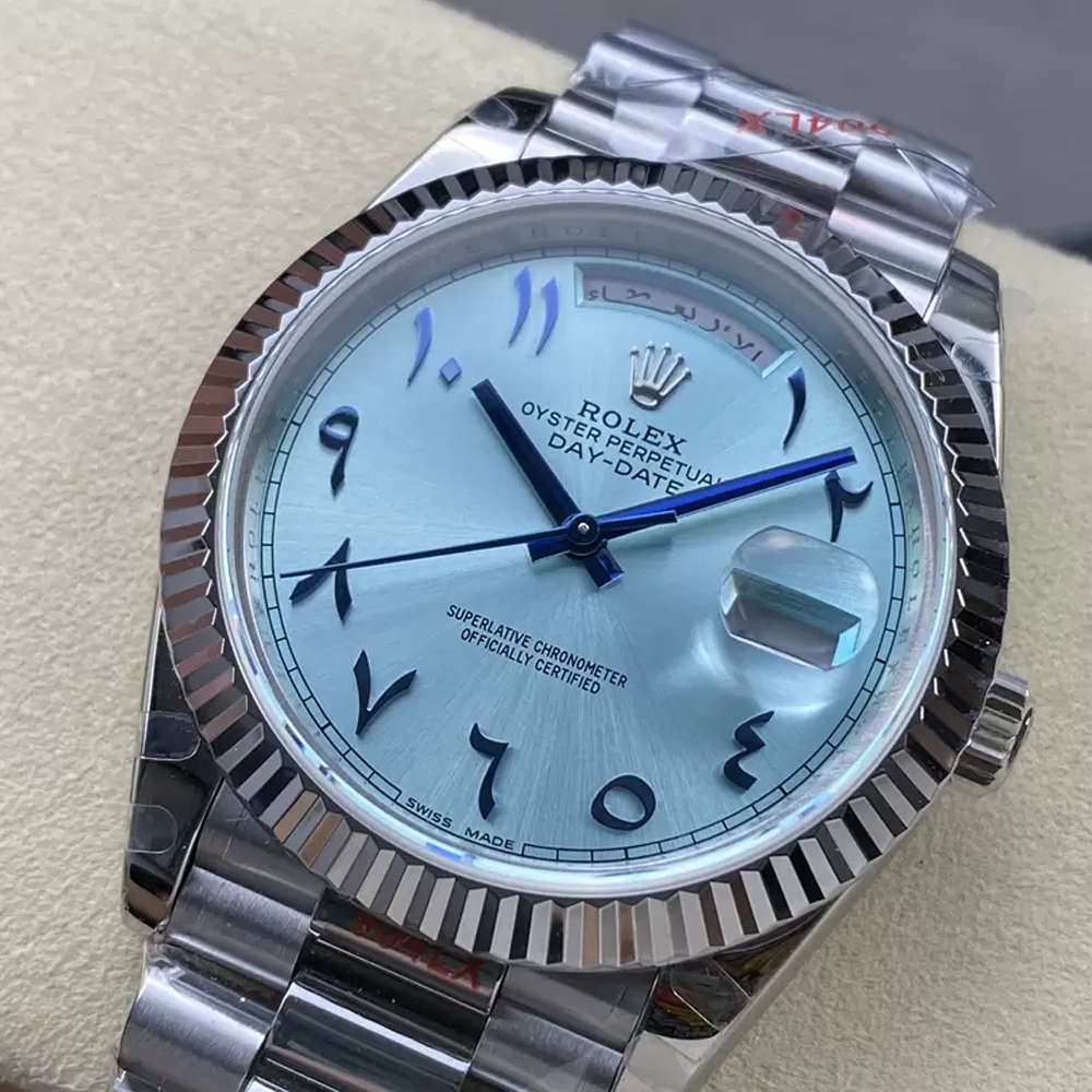 GM공장 롤렉스 데이데이트 아이스 중동 다이얼 40mm V3(텅스텐 헤비 버전) 228236