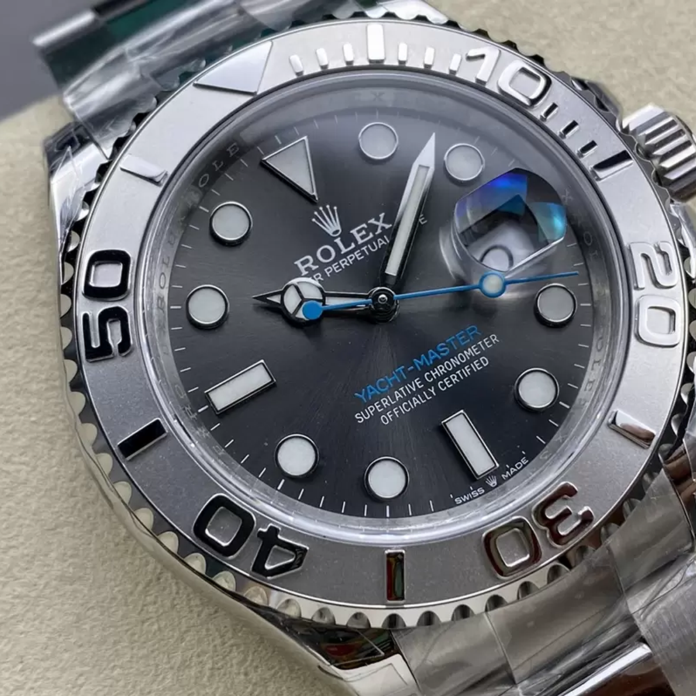 VS공장 롤렉스 요트마스터 그레이 다이얼 SS 브레이슬릿 40mm 126622