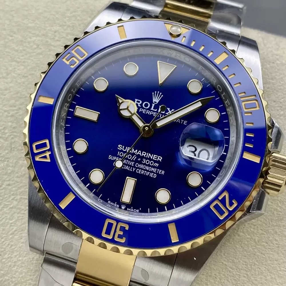 클린공장 롤렉스 신형 서브마리너 청판 콤비 41mm 126613LB
