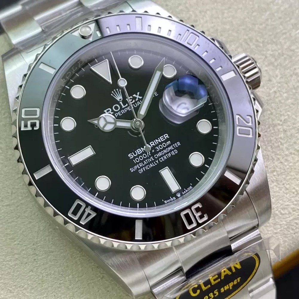 클린공장 롤렉스 신형 서브마리너 데이트 검판 41mm 126610LN