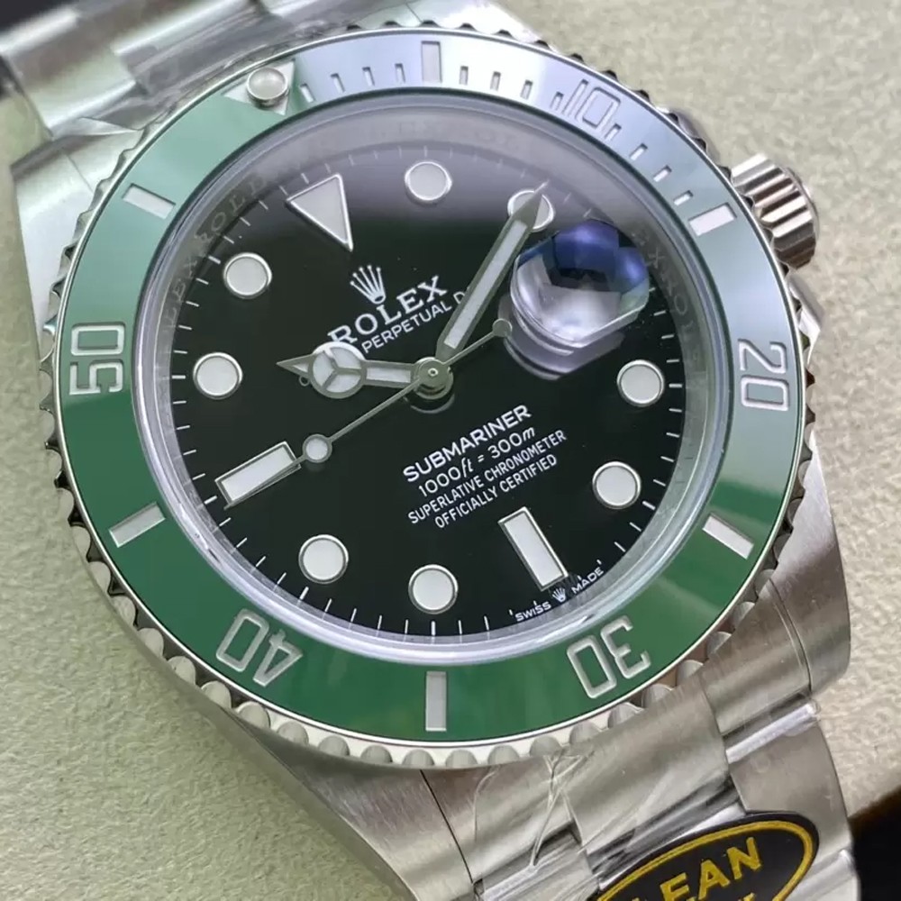 클린공장 롤렉스 신형 서브마리너 스타벅스 검판 41mm 126610LV