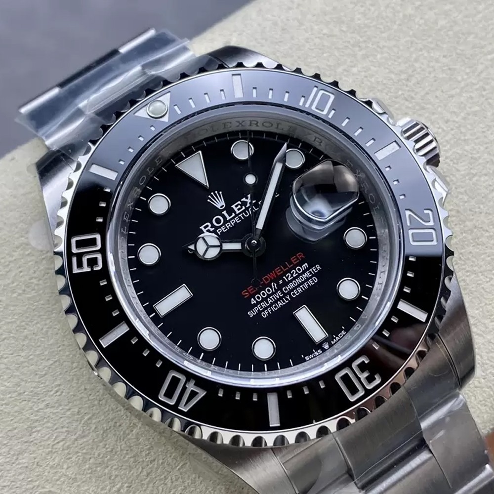 VS공장 롤렉스 씨드웰러 검판 다이얼 SS 브레이슬릿 43mm 126600