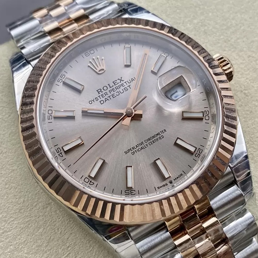 VS공장 롤렉스 데이저스트 로즈골드 다이얼 바인덱스 RG 콤비 쥬빌레 41mm 126331