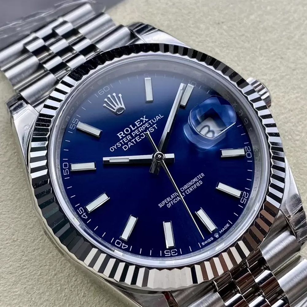 VS공장 롤렉스 데이저스트 청판 다이얼 바인덱스 SS 쥬빌레 41mm 최신 V2버전 126334