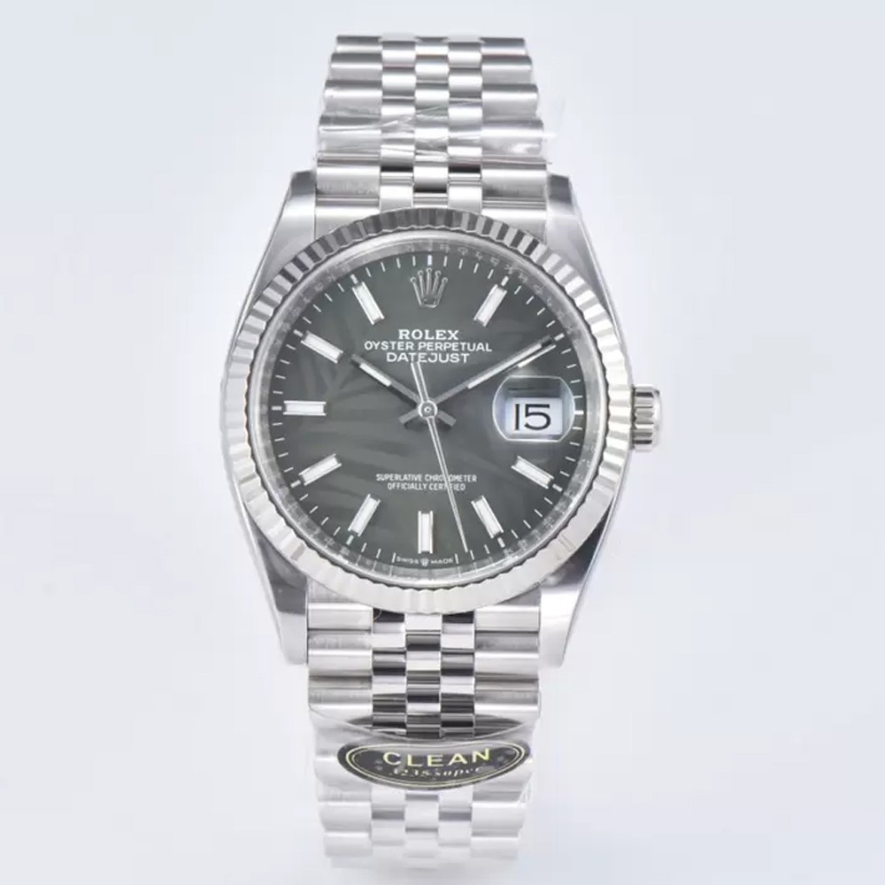 클린공장 롤렉스 데이저스트 그린 리프 다이얼 바인덱스 SS 쥬빌레 36mm 126234