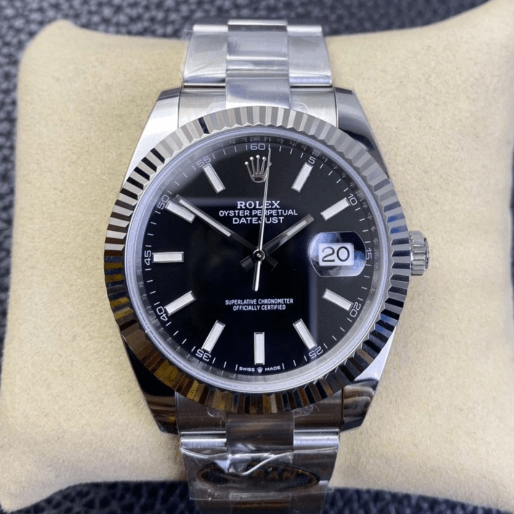 클린공장 롤렉스 데이저스트 검판 다이얼 바인덱스 SS 오이스터 41mm 126334