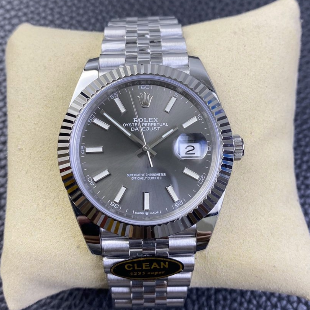 클린공장 롤렉스 데이저스트 다크로듐 다이얼 바인덱스  쥬빌레 41mm 126334