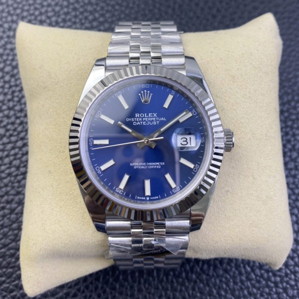 클린공장 롤렉스 데이저스트 청판 다이얼 바인덱스 쥬빌레 41mm 126334