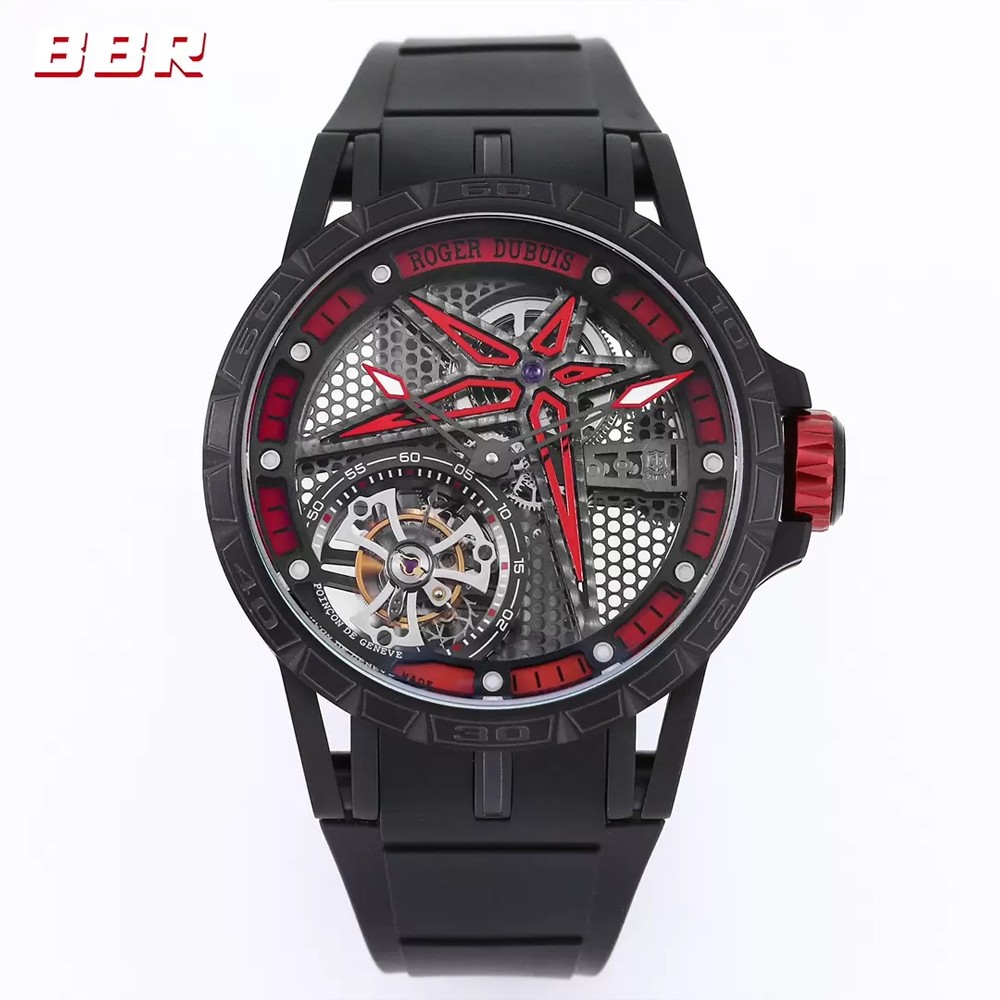 BBR공장 로저드뷔 엑스칼리버 스파이더 투르비옹 티타늄 45mm RDDBEX0817