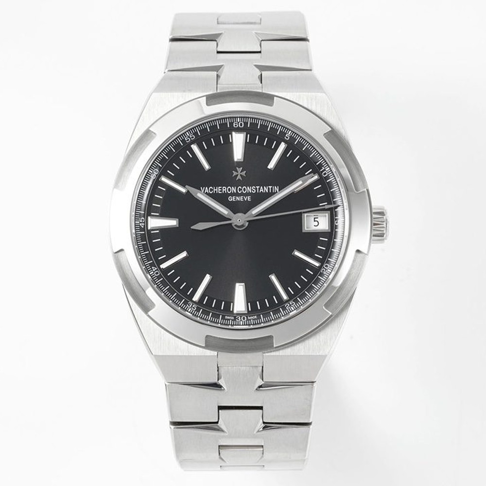 ZF공장 바쉐론 콘스탄틴 오버시즈 스틸 블랙 다이얼 SS 브레이슬릿 41mm 4500V/110A-B483