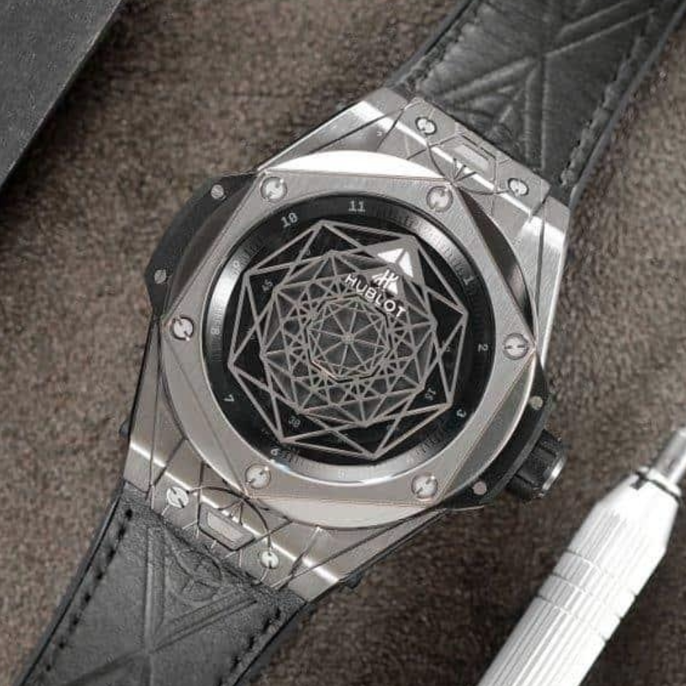 WWF공장 위블로 빅뱅 유니코 상 블루 티타늄 블랙 45mm 415.NX.1112.VR.MXM16