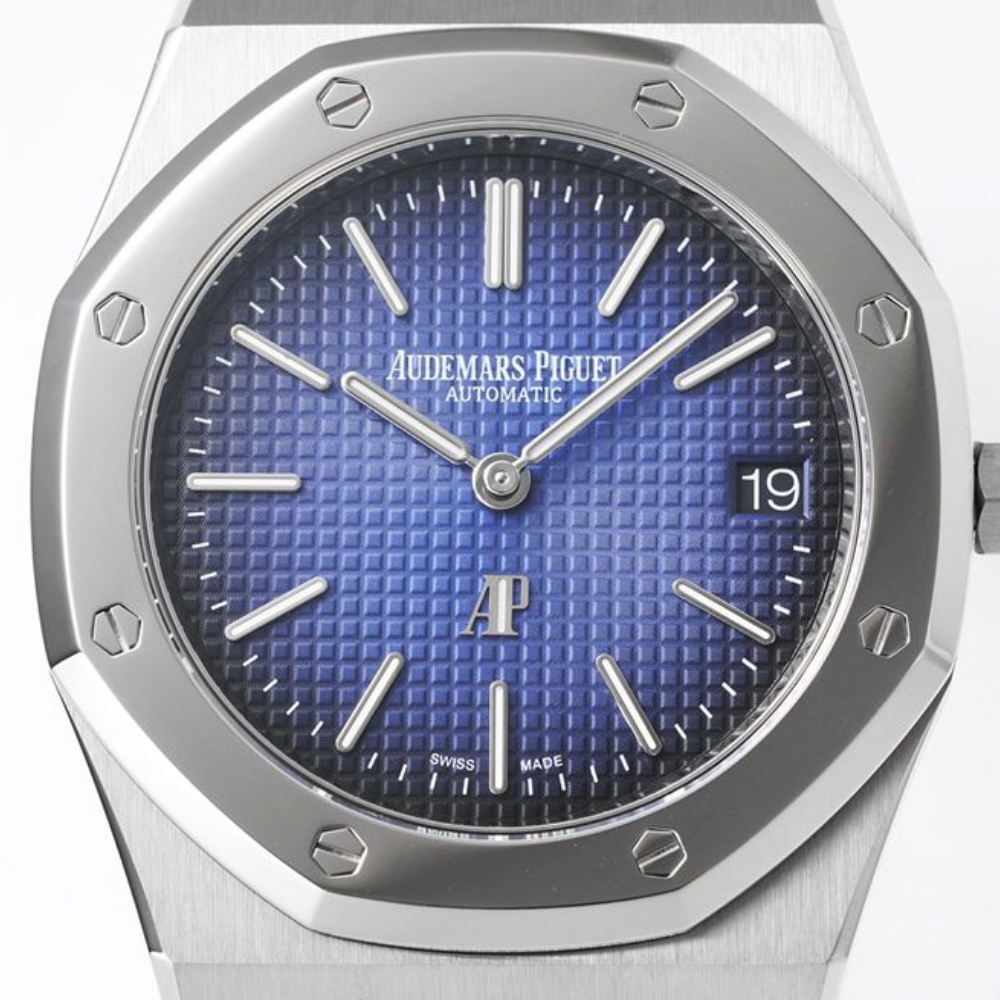 ZF공장 오데마피게 로얄오크 점보 리미티드 에디션 블루 다이얼 SS 브레이슬릿 39mm 15202IP