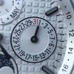 JF공장 오데마피게 로얄오크 퍼페츄얼 화이트 다이얼 스틸 SS 브레이슬릿 41mm 26574ST