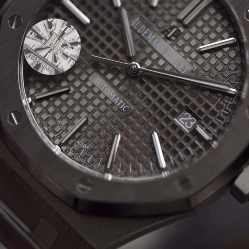 JF공장 오데마피게 로얄오크 그레이 다이얼 스틸 SS 브레이슬릿 50주년 한정판 V5 41mm 15400ST