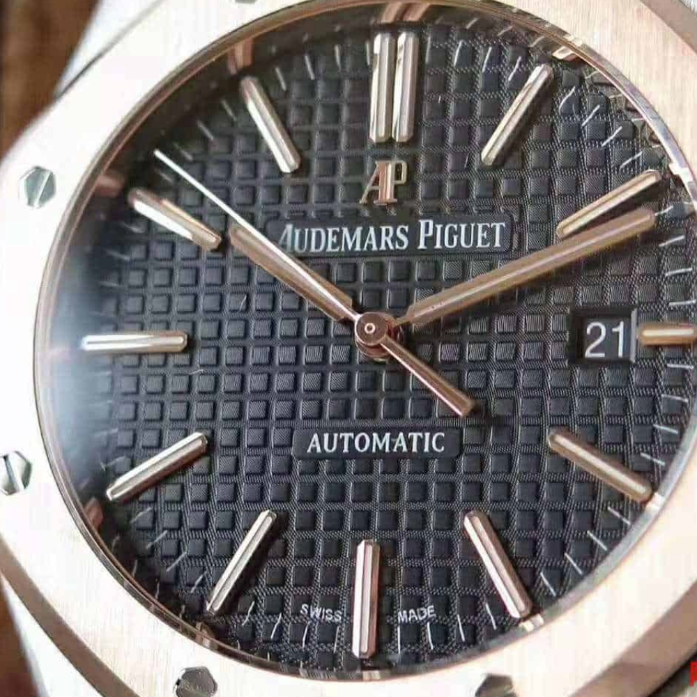 JF공장 오데마피게 로얄오크 블랙 다이얼 로즈골드 콤비 41mm 15400