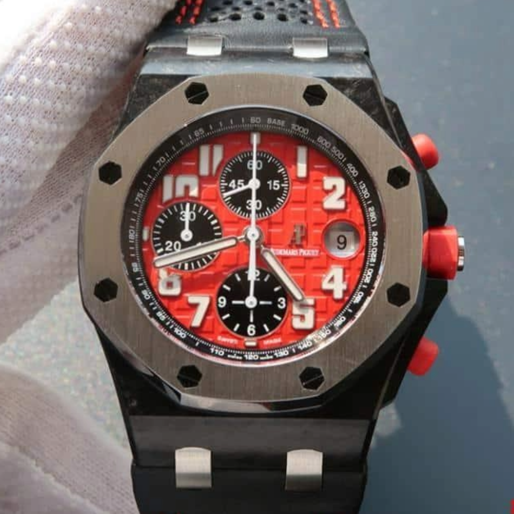 JF공장 오데마피게 로얄오크 오프쇼어 카본 파이버 싱가포르 그랑프리 F1 한정판 42mm 26470ST