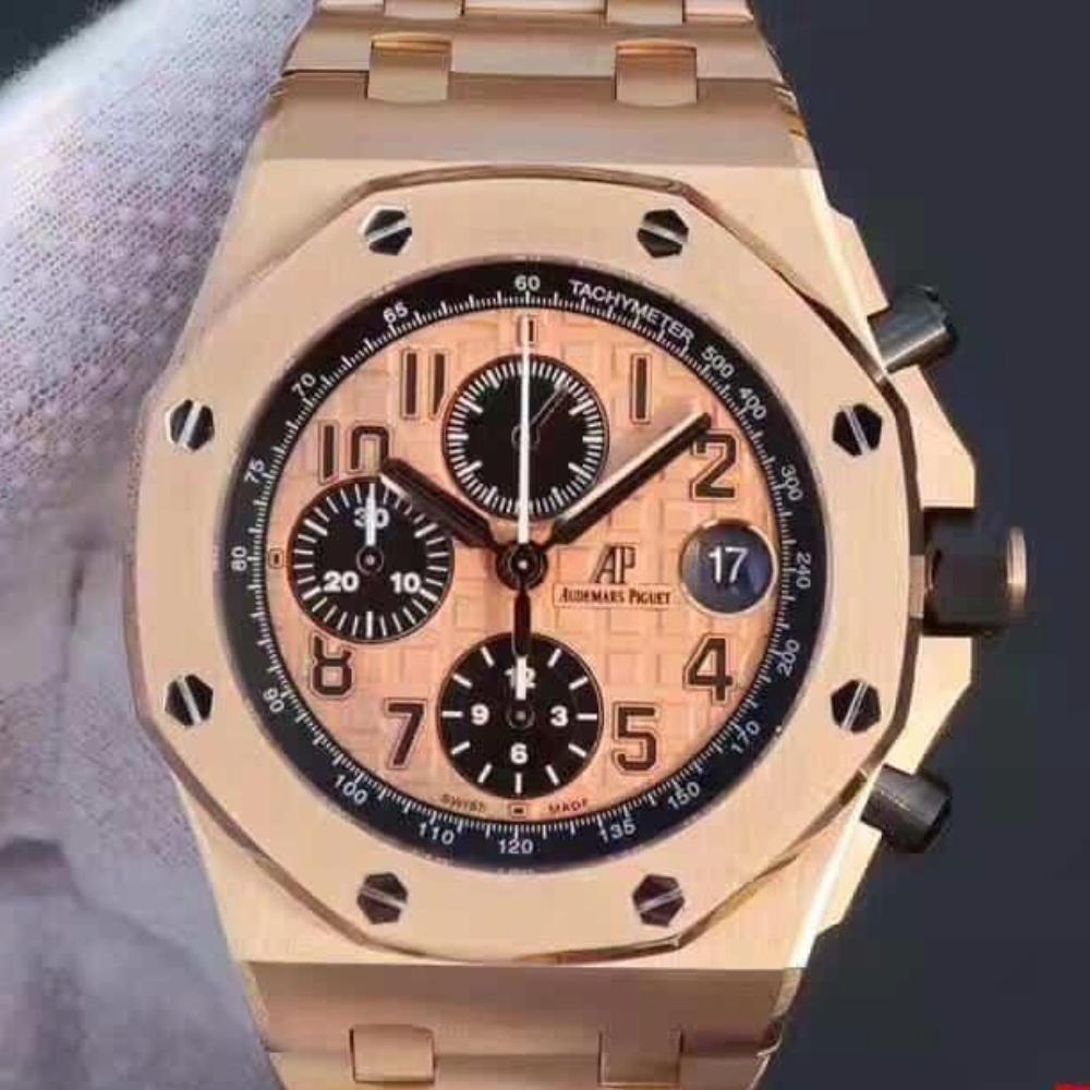 오데마피게 로얄오크 오프쇼어 로즈골드 금통 42mm 26470ST