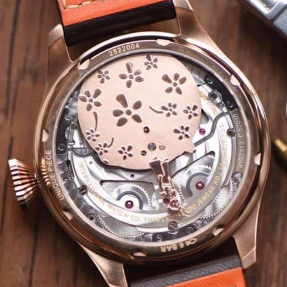 YL공장 IWC 빅 파일럿 애뉴얼 캘린더 어린왕자 에디션 블루 다이얼 레더 스트랩 46mm IW502701