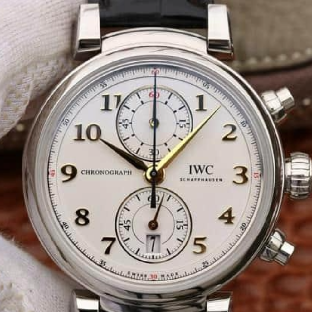 YL공장 IWC 라우레우스 스포츠 포 굿 파운데이션 한정판 스폐셜 에디션 로즈골드 레더 스트랩 42mm IW3934