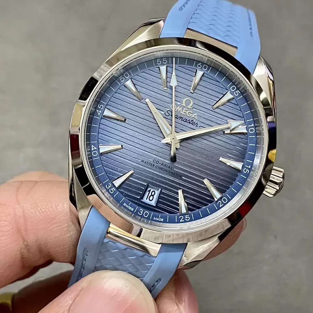 VS공장 오메가 씨마스터 150M 75주년 한정판 서머 블루 시리즈 41mm 220.12.41.21.03.008