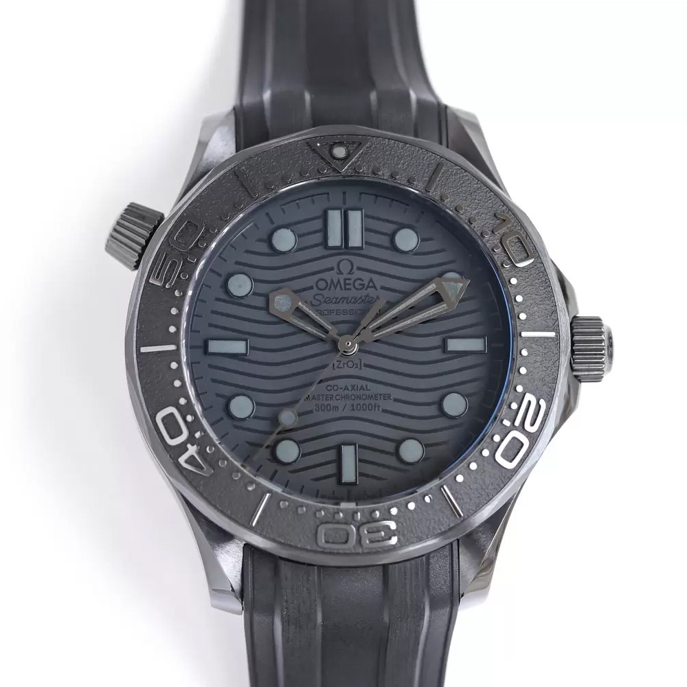 OR공장 오메가 씨마스터 다이버 300M 코액시얼 크로노미터 올블랙 43.5mm 210.92.44.20.01.003