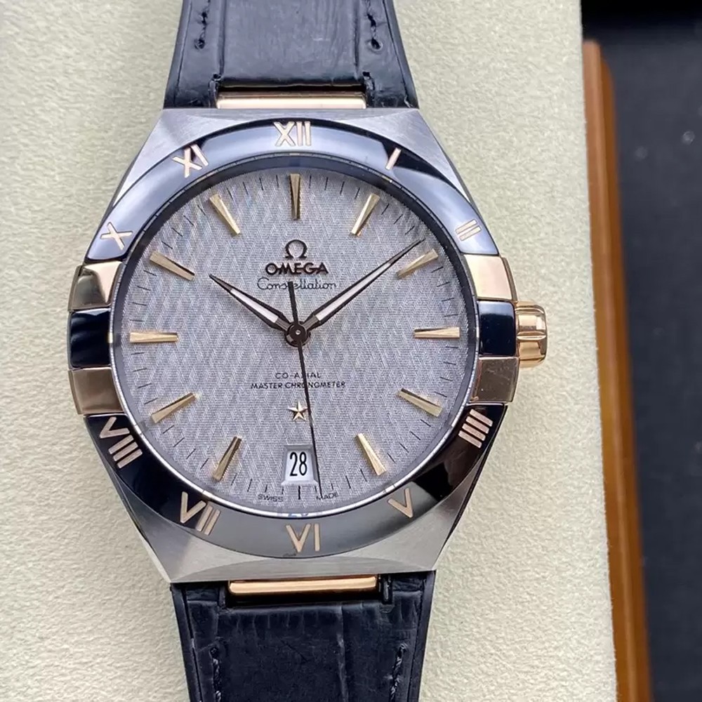 SBF공장 오메가 컨스텔레이션 블랙 세라믹 베젤 41mm 131.23.41.21.06.001