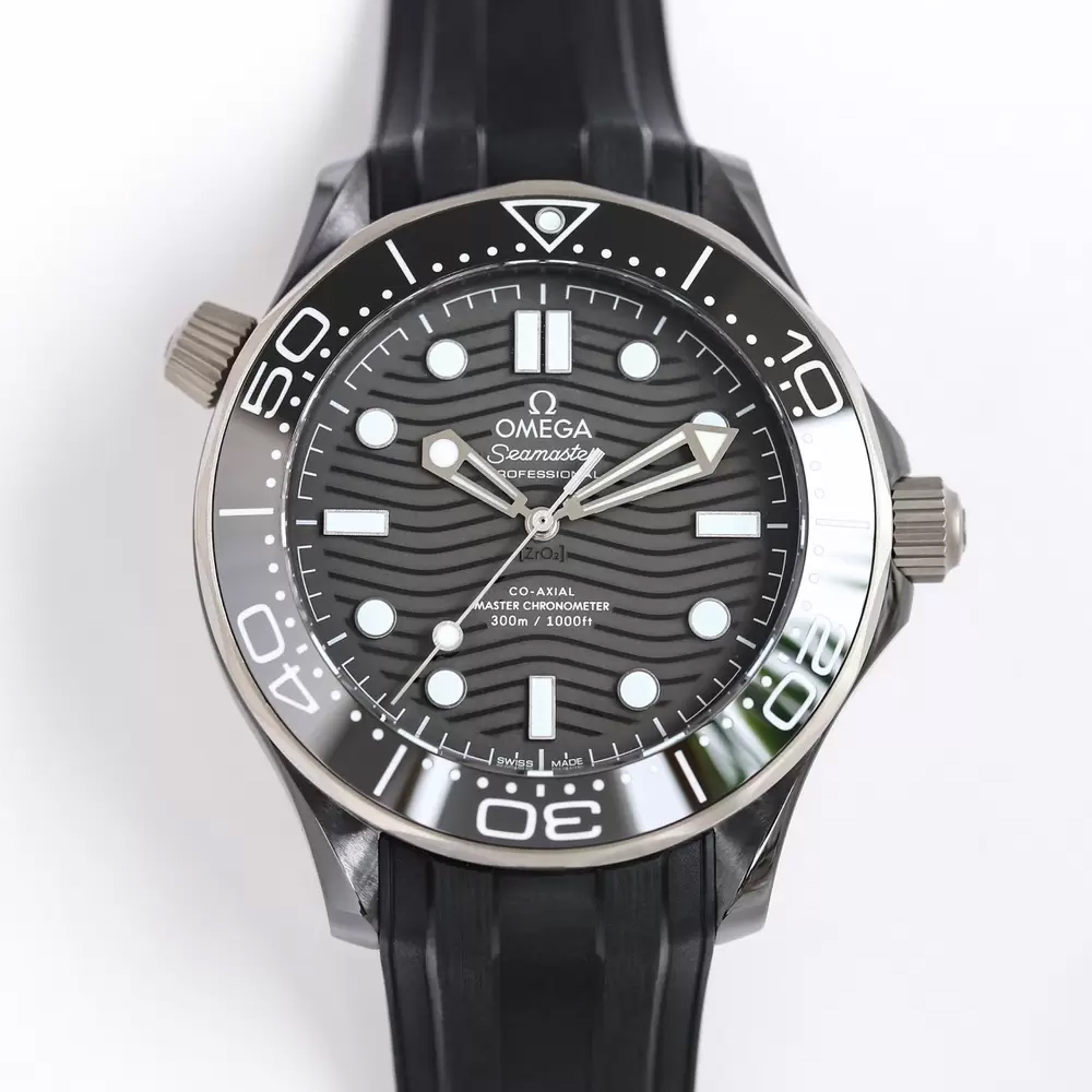 오메가 씨마스터 300M 코엑시얼 다이버 블랙 다이얼 43.5mm 210.92.44.20.01.001