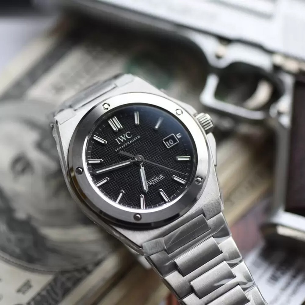 V7공장 IWC 인제니어 시리즈 검판 SS 브레이슬릿 40mm IW328901