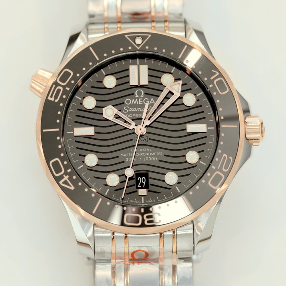 OR공장 오메가 씨마스터 시리즈 검판 로골 콤비 210.20.42.20.01.001