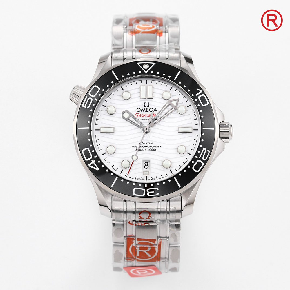 OR공장 오메가 씨마스터 시리즈 흰판 스틸 210.30.42.20.04.001