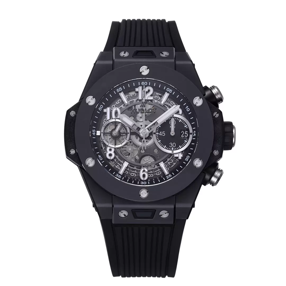 BBF공장 위블로 빅뱅 크로노그래프 블랙 세라믹 베젤 42mm 441.CI.1171.RX