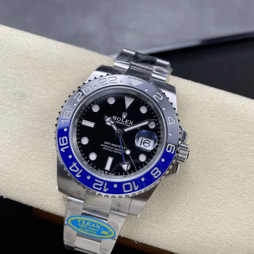 클린공장 롤렉스 GMT 마스터2 배트걸 오이스터 브레이슬릿 40mm 126710 BLNR