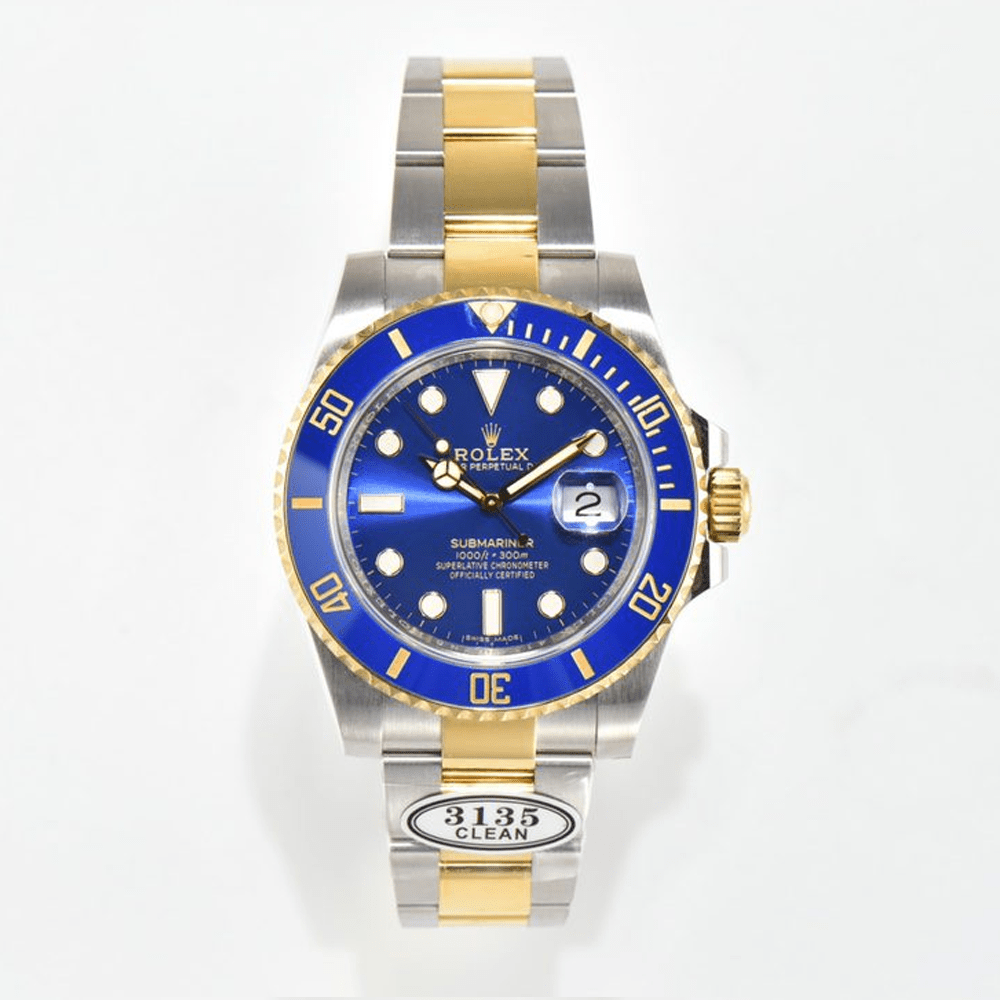 클린공장 롤렉스 서브마리너 청판 콤비 40mm 116613LB