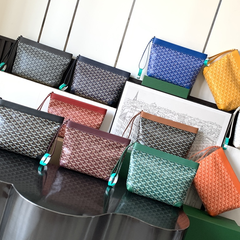 고야드 클러치백 콘티 파우치