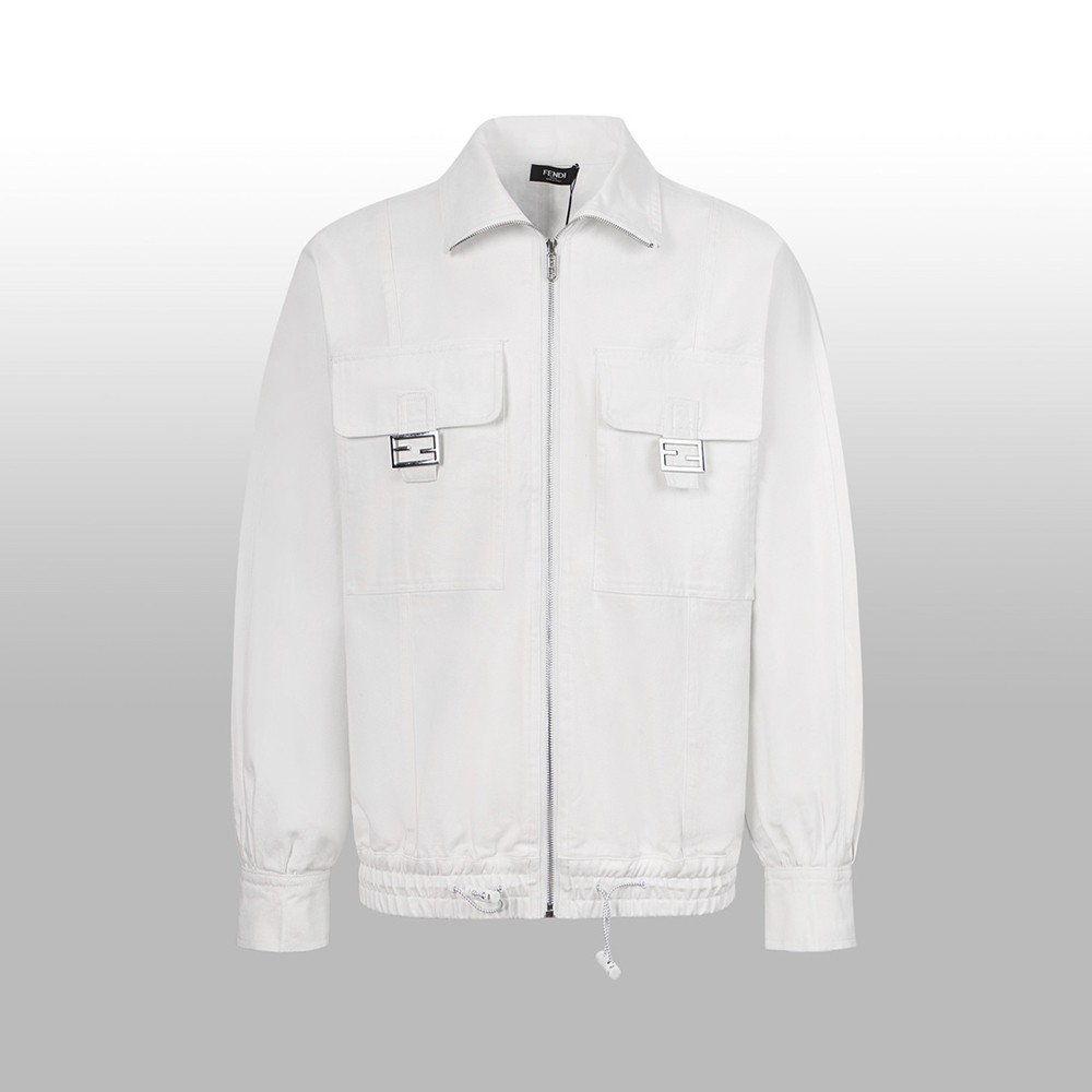 펜디 24FW 워크웨어 워싱 데님 자켓