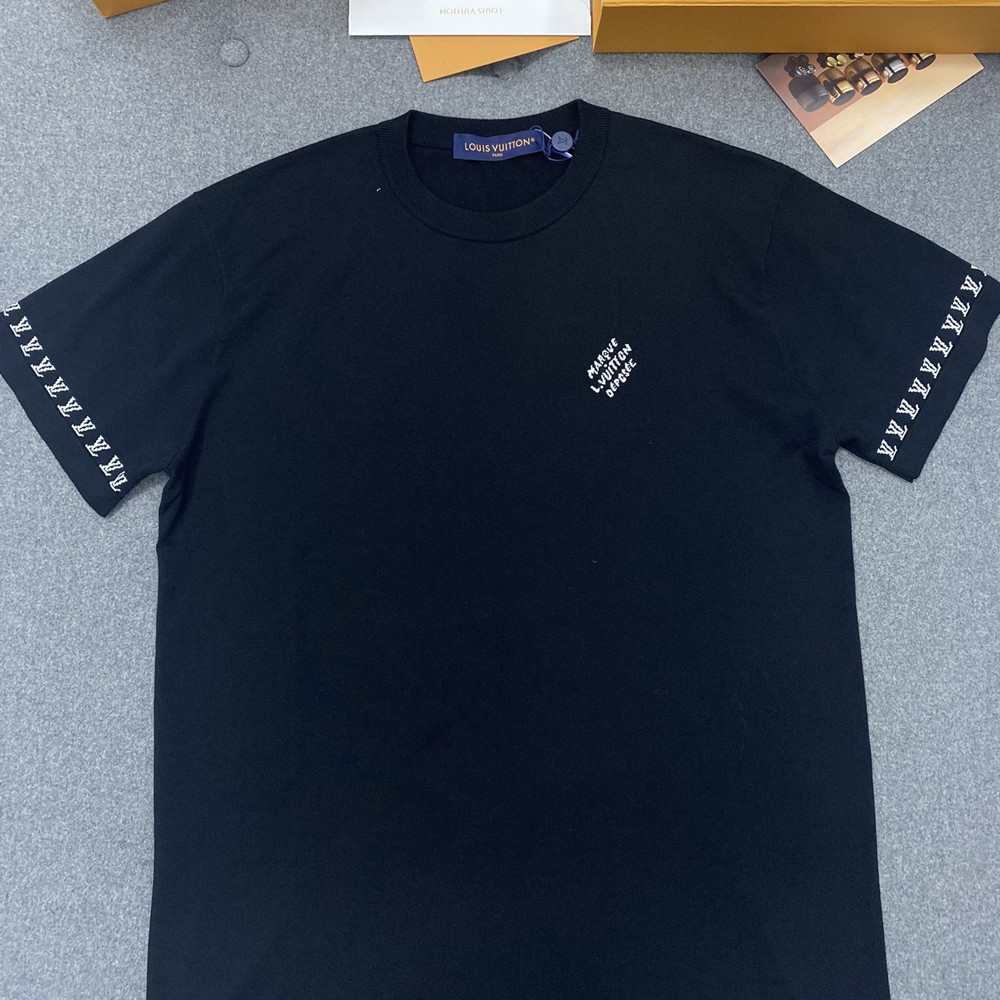 루이비통 24SS 아이코닉 인타르시아 반팔 티셔츠