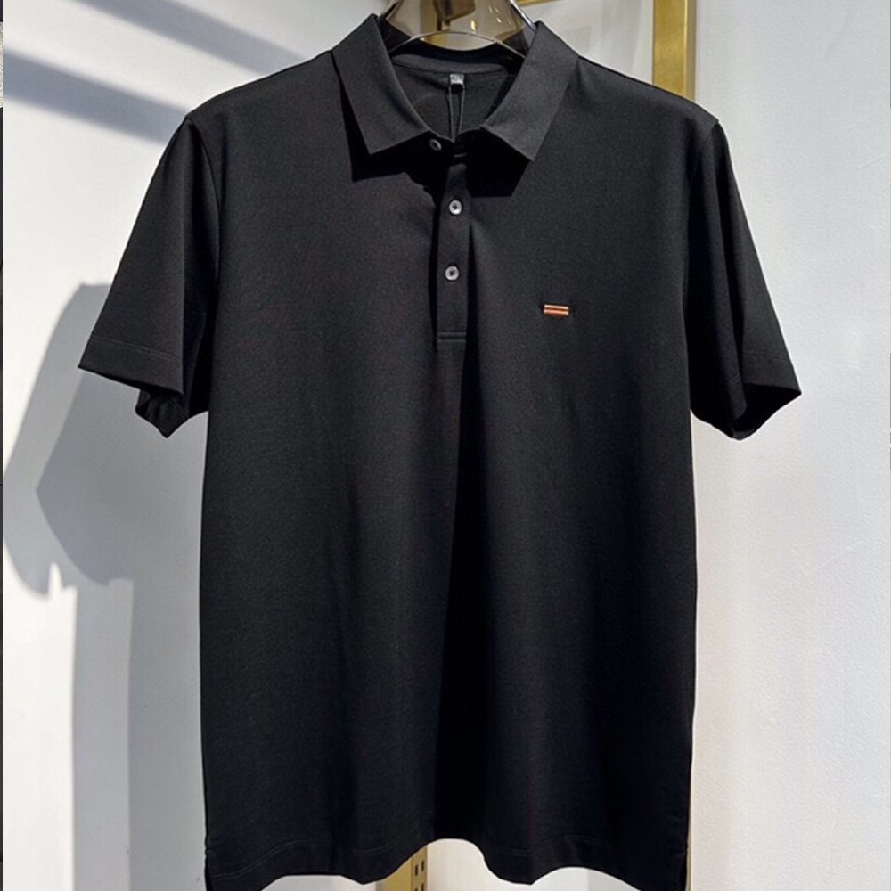 에르메네질도 제냐 24SS 머서 라이즈 폴로 반팔 티셔츠