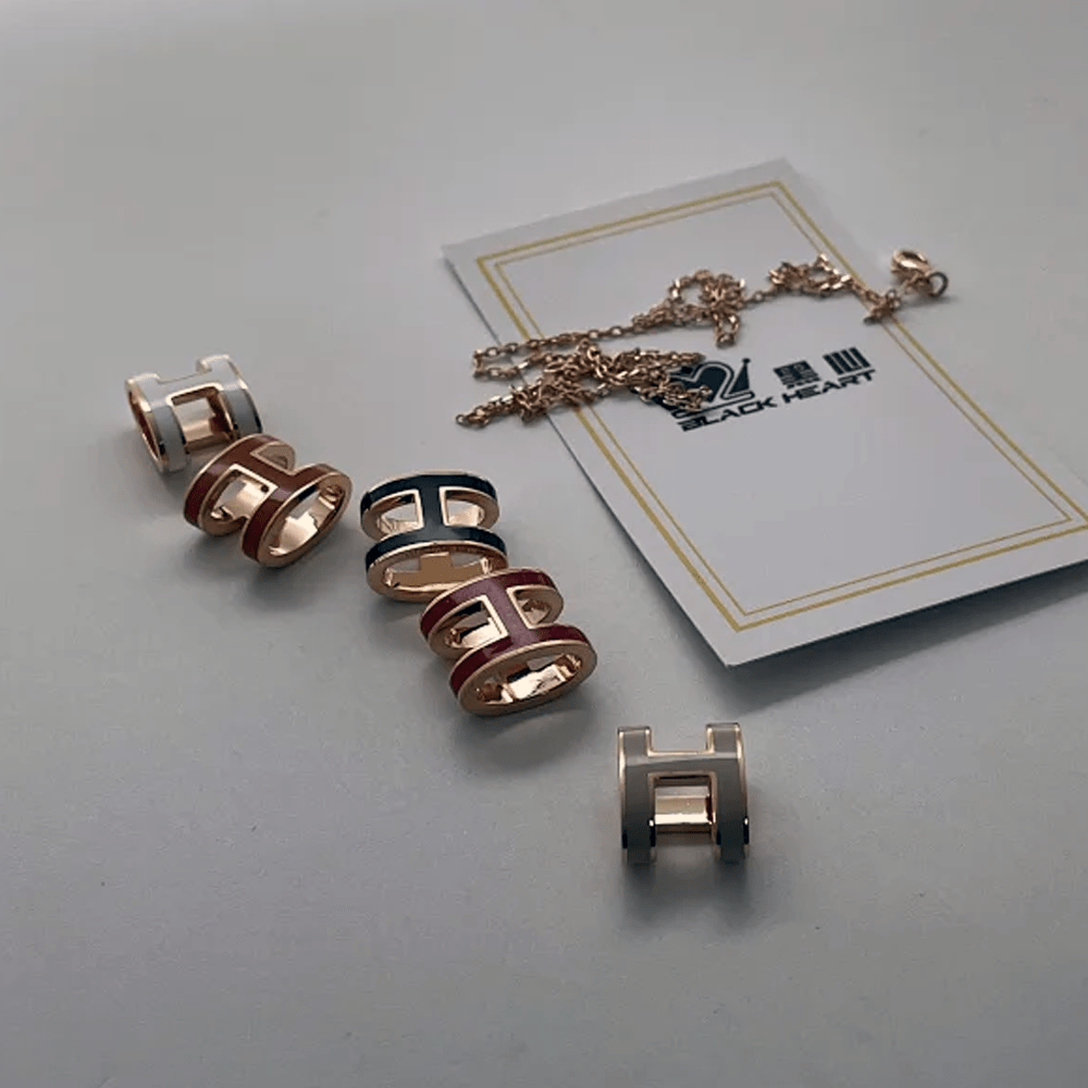 에르메스 미니 팝아슈 팬던트 목걸이