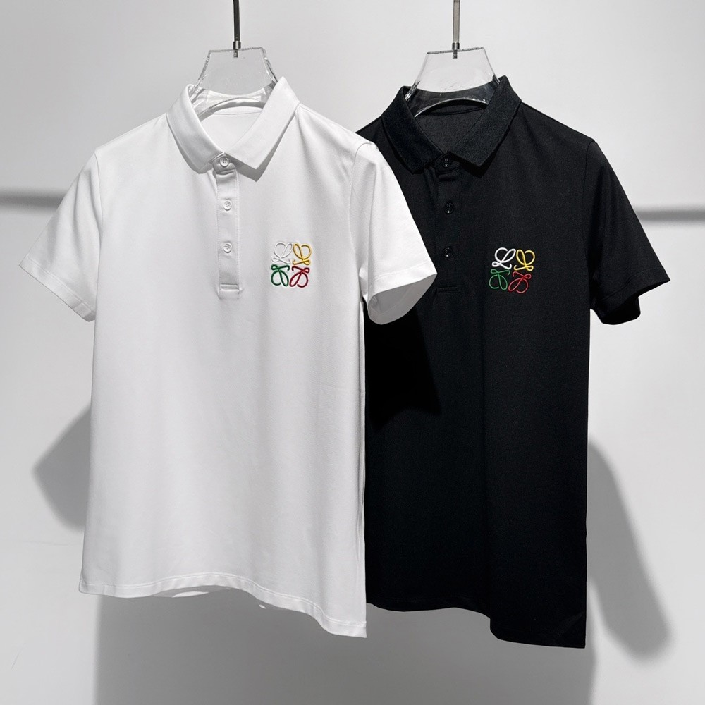 로에베 24SS 자수 로고 폴로 반팔