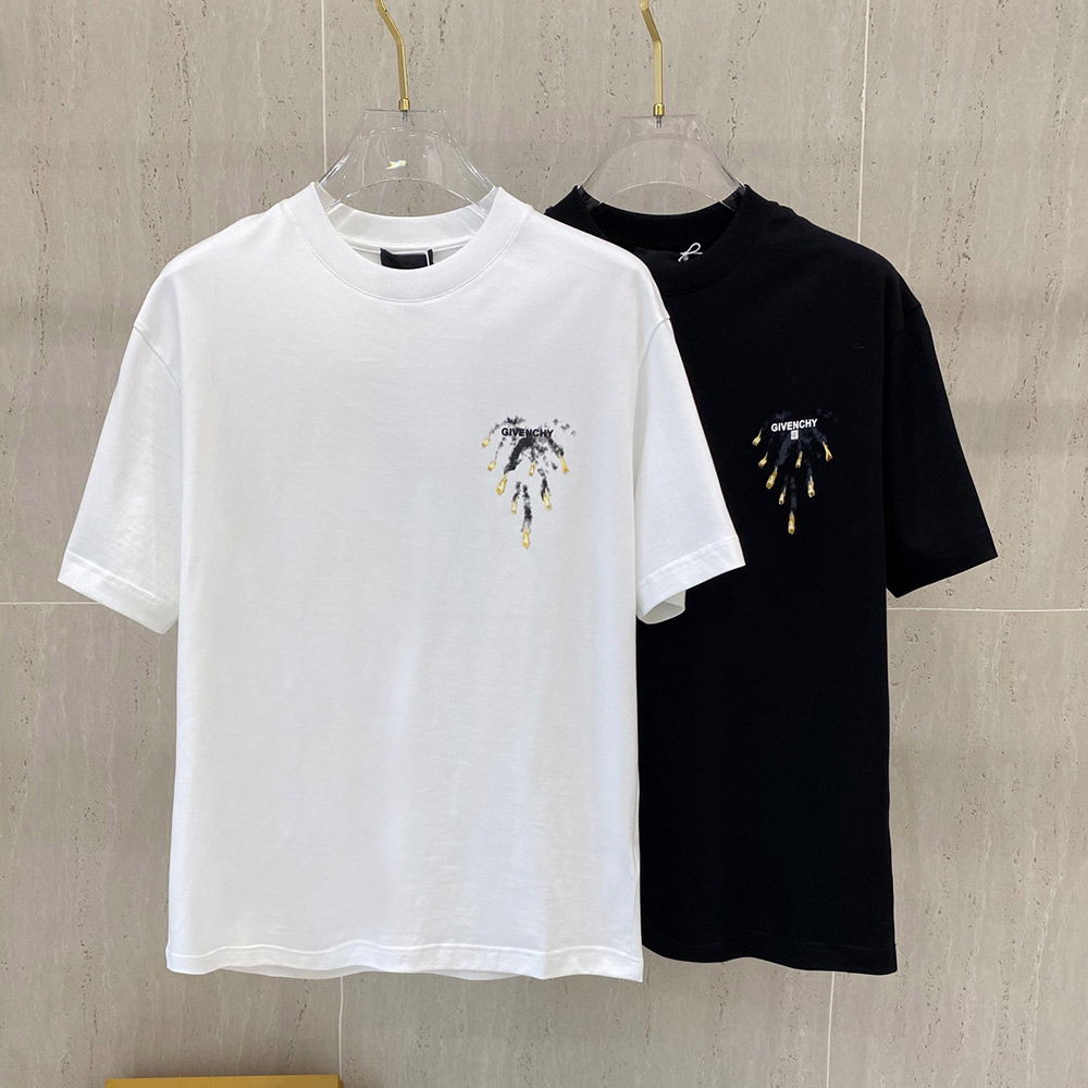 지방시 24SS 로고 프린팅 반팔 티셔츠