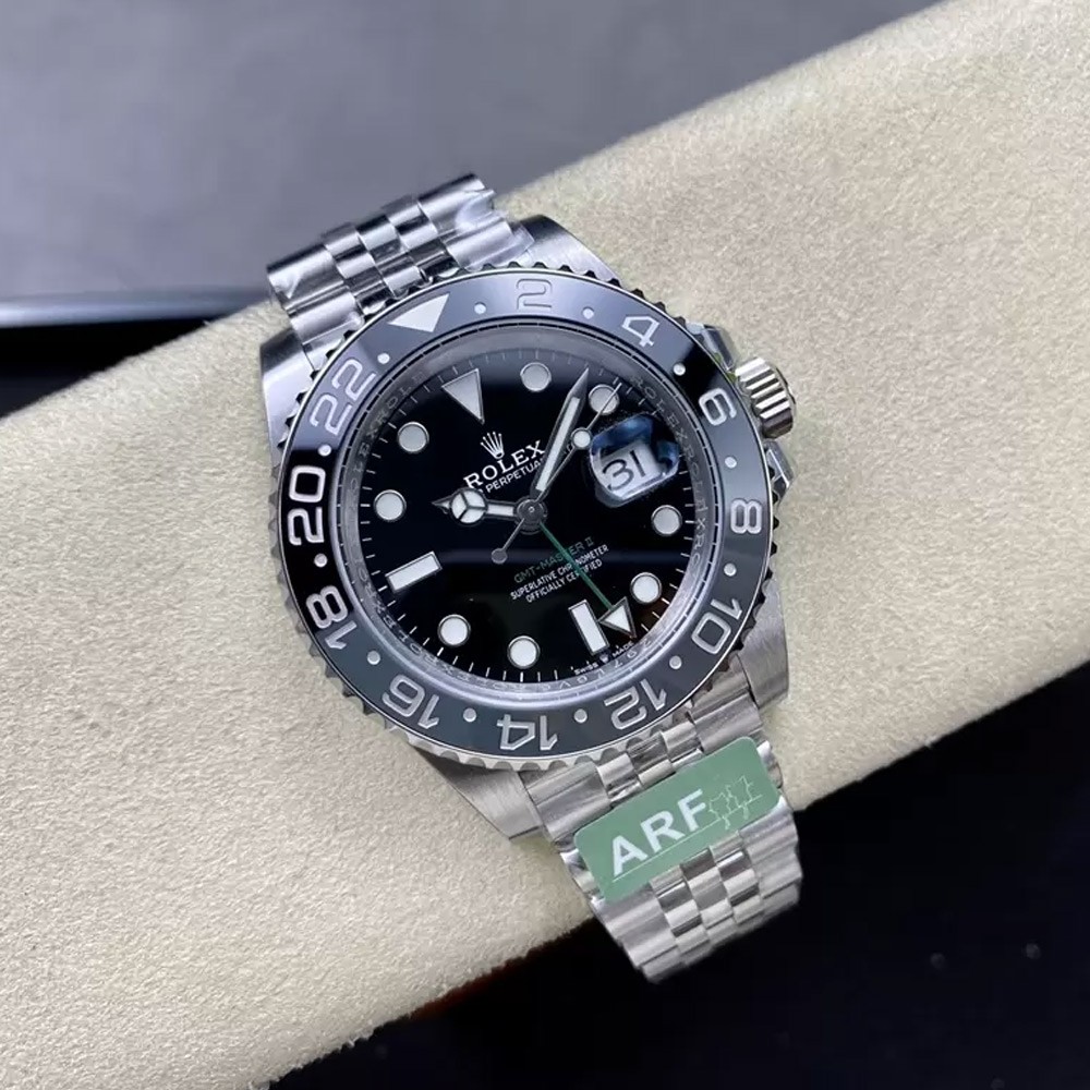 ARF공장 롤렉스 GMT 마스터2 브루스 웨인 쥬빌레 브레이슬릿 40mm 126710 GRNR