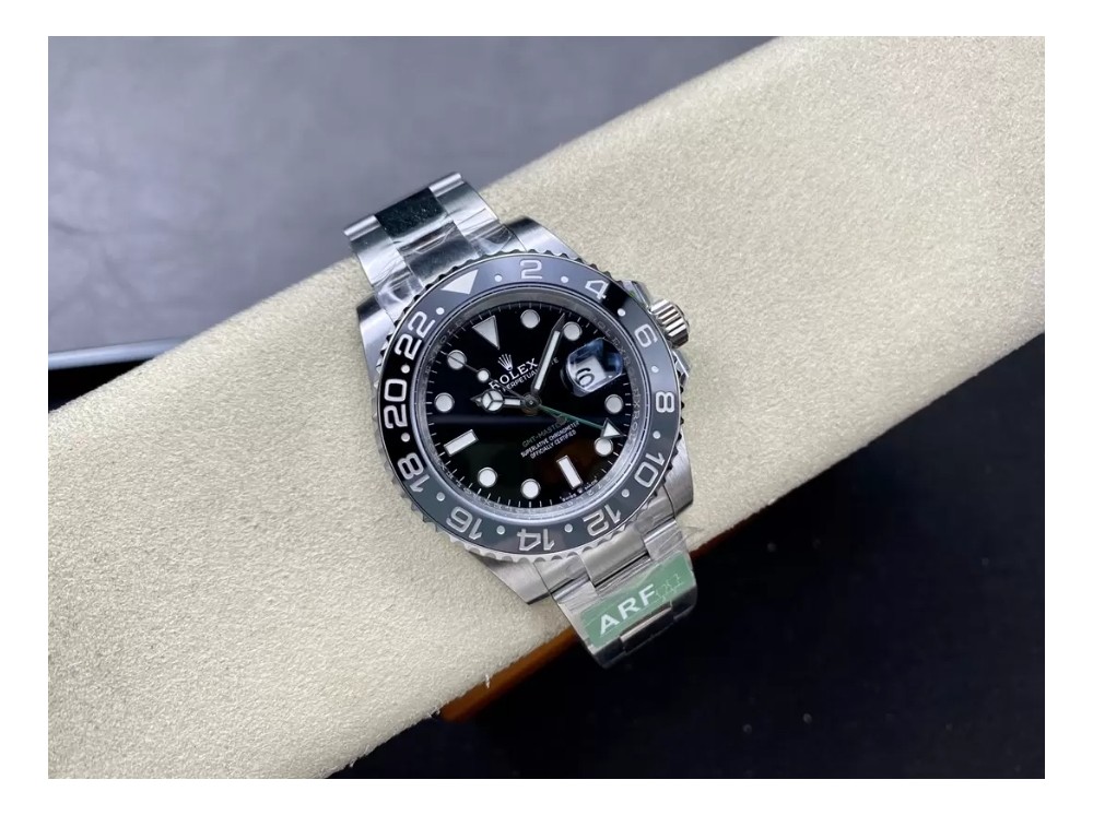 ARF공장 롤렉스 GMT 마스터2 브루스 웨인 오이스터 브레이슬릿 40mm 126710 GRNR