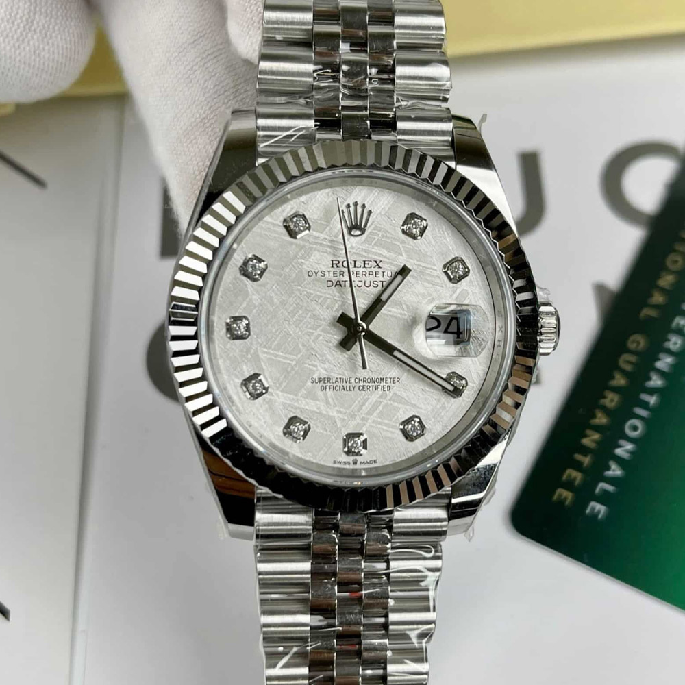 롤렉스 데이저스트 메테오 다이얼 10P 다이아 SS 쥬빌레  41mm 126334