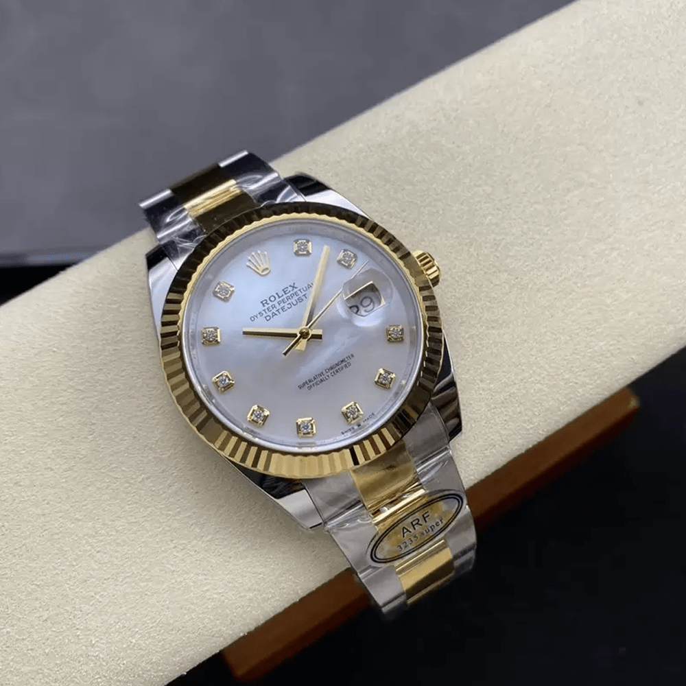 ARF공장 롤렉스 데이저스트 MOP 다이얼 10P 다이아 YG 콤비 오이스터 41mm 126333