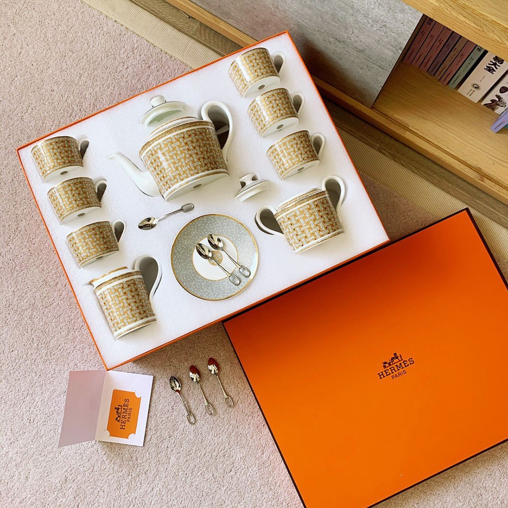 에르메스 모자이크 커피 15구 세트