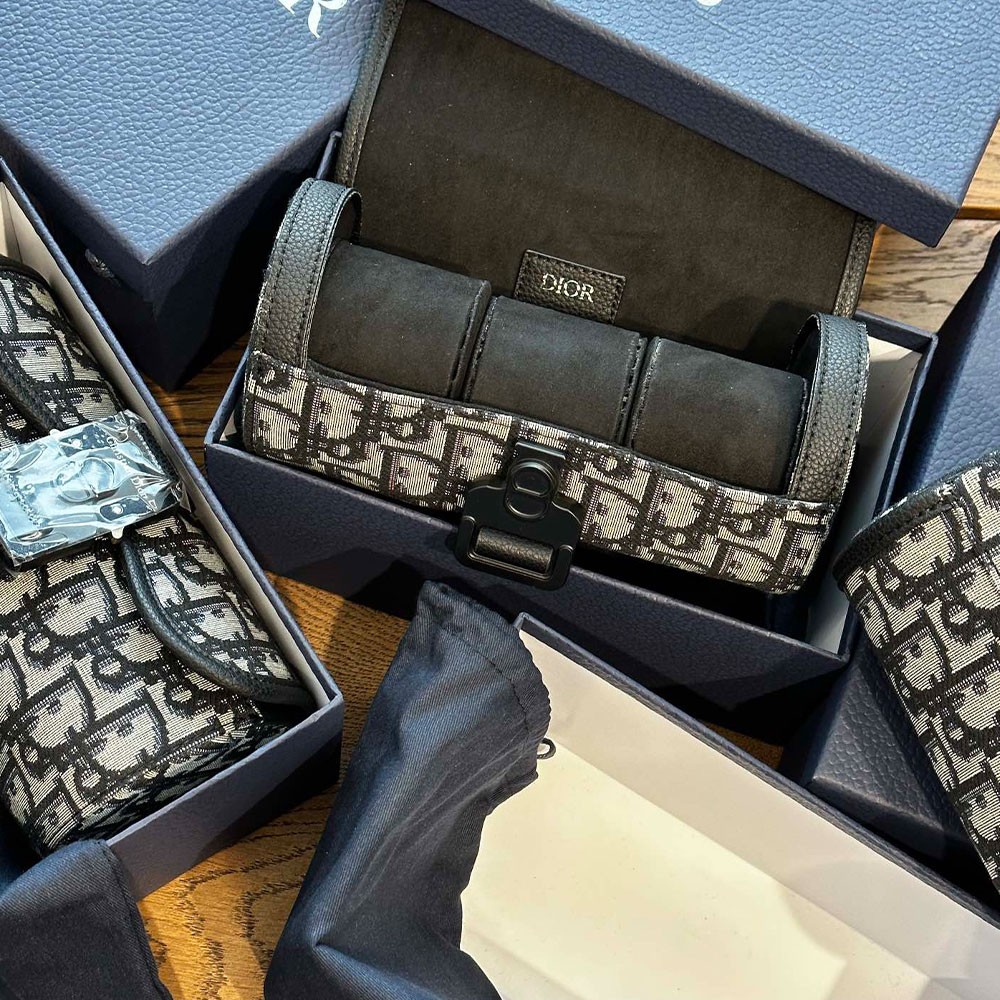 디올 오블리크 시계 3구 여행용 보관함