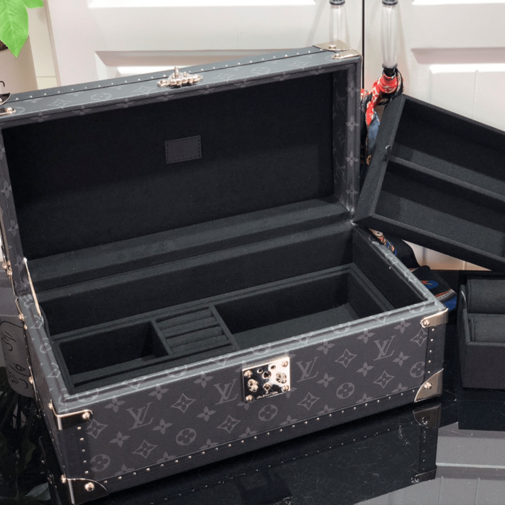 루이비통 코프레 악세수아 모노그램 시계 보관함 블랙 M20209